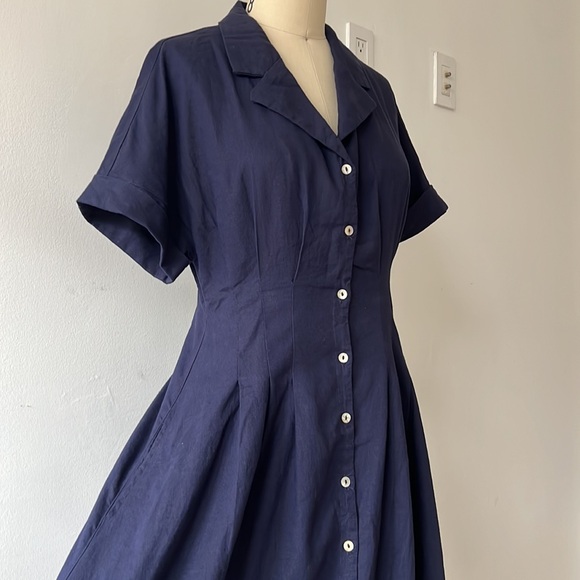 HALSTON dress Sz 8 - Picture 4 of 8